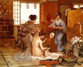 The Japanese Toilette - Marie-Francois-Firmin Girard