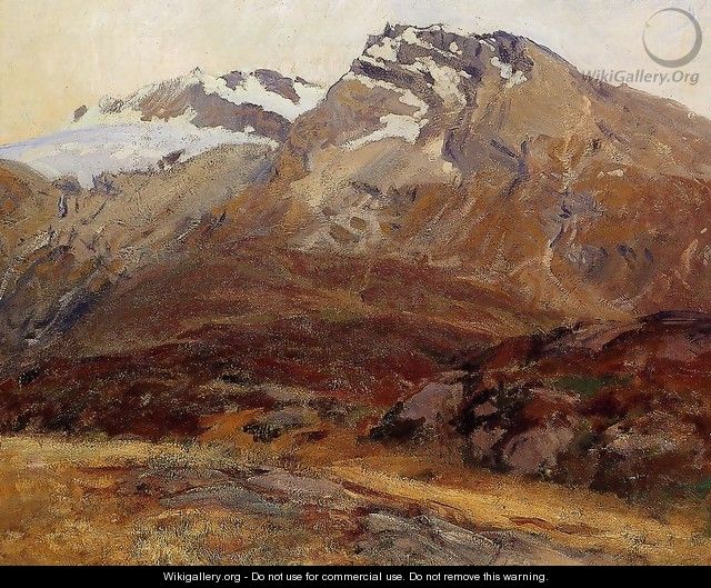 Coming Down from Mont Blanc - John Singer Sargent