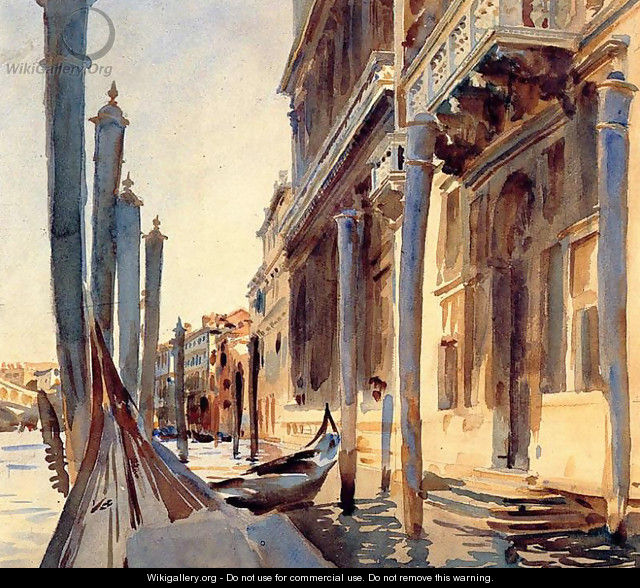 Grand Canal, Venice - John Singer Sargent