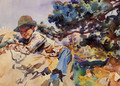 Boy on a Rock - John Singer Sargent