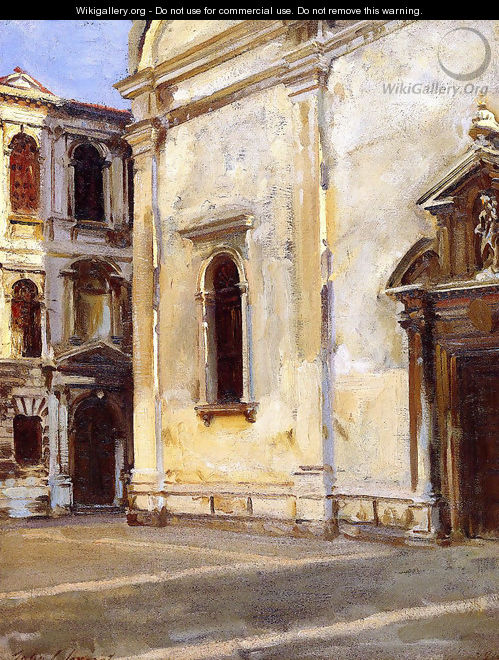 Santa Maria del Carmelo and Scuola Grande dei Carmini - John Singer Sargent