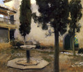 Alhambra, Patio de la Reja - John Singer Sargent