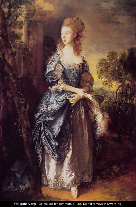 The Honourable Frances Duncombe - Thomas Gainsborough