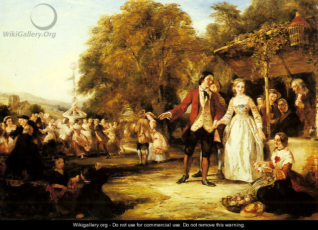 A May Day Celebration - William Powell Frith