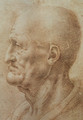 Study of an Old Man's Profile - Leonardo Da Vinci