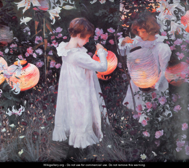 Carnation, Lily, Lily, Rose - John Singer Sargent