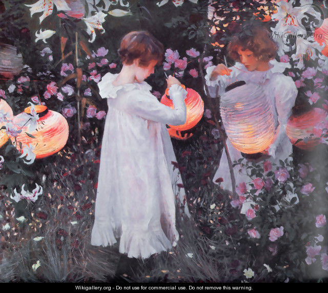Carnation, Lily, Lily, Rose - John Singer Sargent Carnation, Lily, Lily, Rose - John Singer Sargent