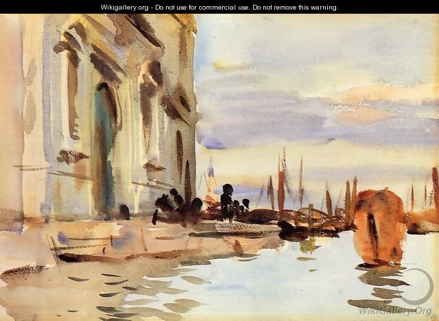 Spirito Santo, Saattera (or Venice, Zattere) - John Singer Sargent