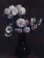 Chrysanthemums - Ignace Henri Jean Fantin-Latour