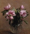 Vase of Peonies - Ignace Henri Jean Fantin-Latour