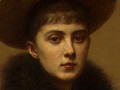 Portrait of Sonia [detail: 3] - Ignace Henri Jean Fantin-Latour