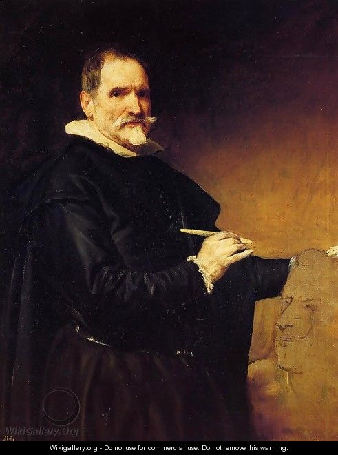 The Sculptor Martínez Montañés - Diego Rodriguez de Silva y Velazquez