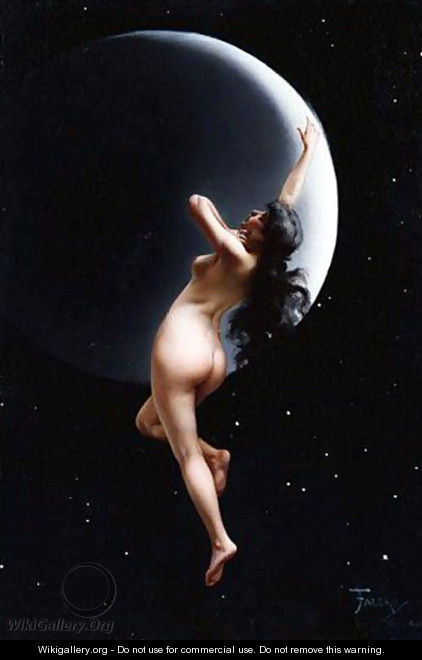 Moon Nymph - Luis Ricardo Falero