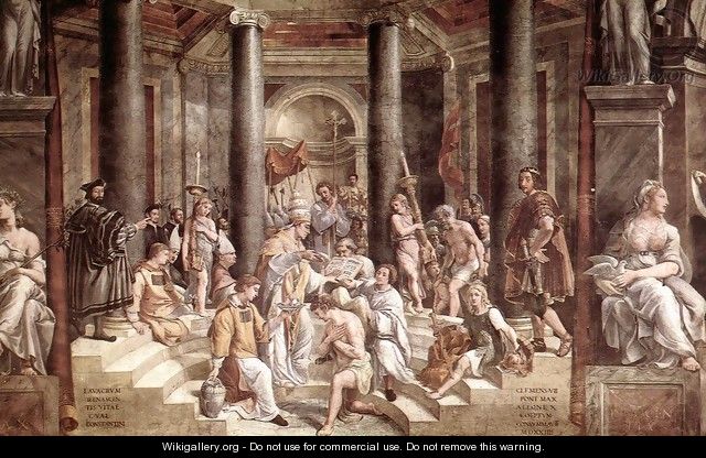 The Baptism of Constantine - Raphael