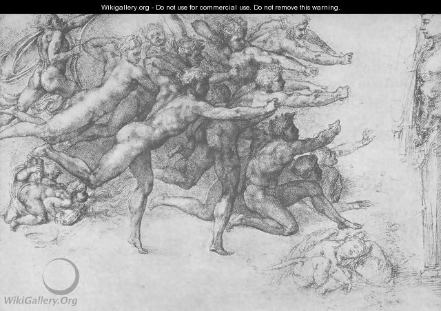 Archers shooting at a Herm - Michelangelo Buonarroti