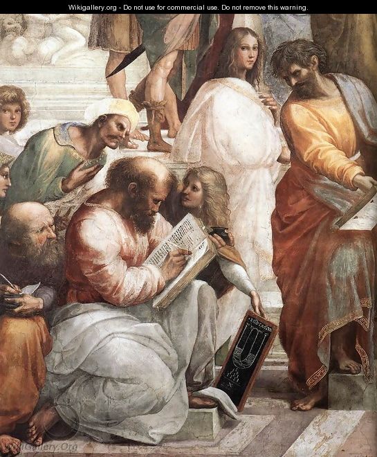 The School of Athens [detail: 4] - Raphael