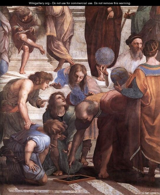 The School of Athens [detail: 3] - Raphael