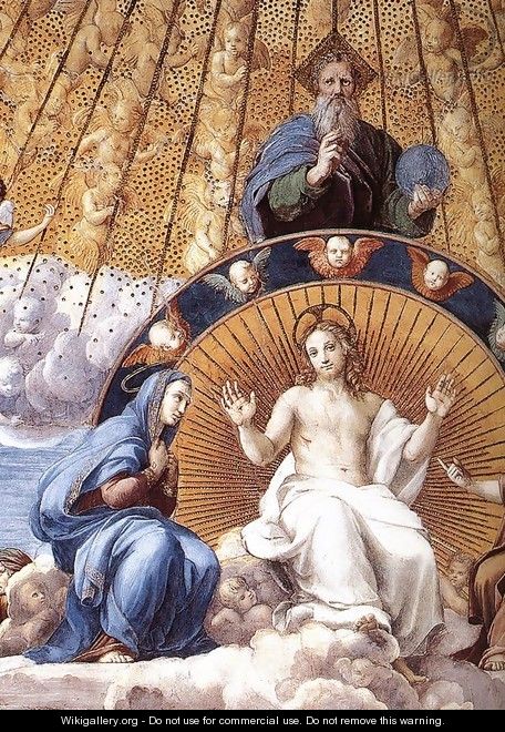 Disputation of the Holy Sacrament (La Disputa): Christ Glorified - Raphael