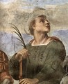 Disputation of the Holy Sacrament (La Disputa) [detail: 5] - Raphael