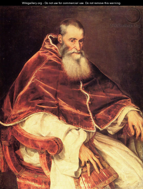 Pope Paul - Tiziano Vecellio (Titian)