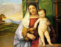 The Gipsy Madonna - Tiziano Vecellio (Titian)