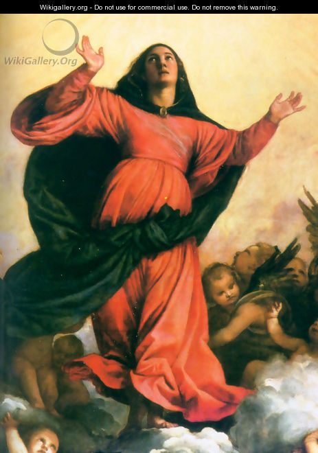 The Assumption of the Virgin [detail: 2] - Tiziano Vecellio (Titian)