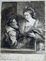 Titian's Self Portrait with a Young Woman - Sir Anthony Van Dyck