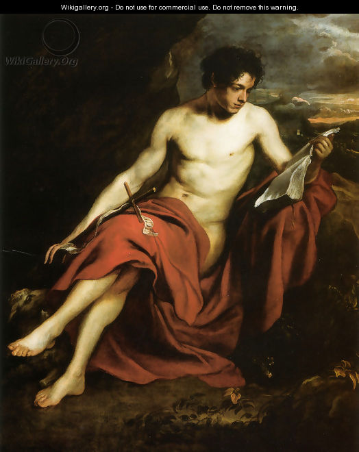 Saint John the Baptist in the Wilderness - Sir Anthony Van Dyck