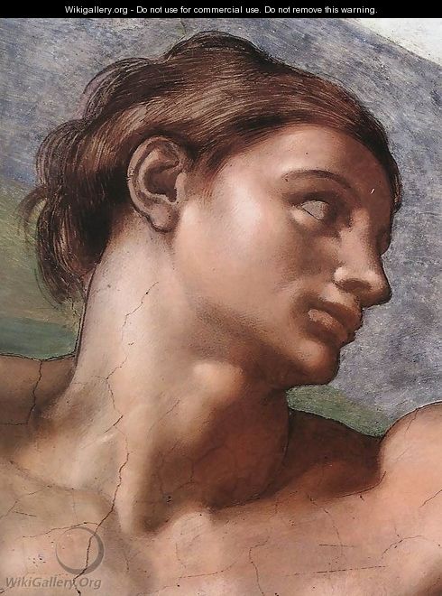 Ceiling of the Sistine Chapel: Genesis, The Creation of Adam [Adam
