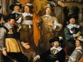 The Company of Cpt. Aelbert Bas and Lt. Lucas Conijn [detail #] - Govert Teunisz. Flinck