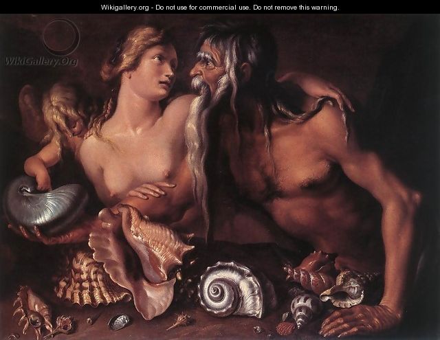 Neptune and Amphitrite - Jacob de II Gheyn