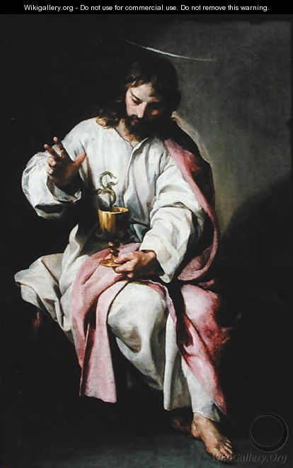 St. John the Evangelist and the Poisoned Cup, 1636-38 - Alonso Cano
