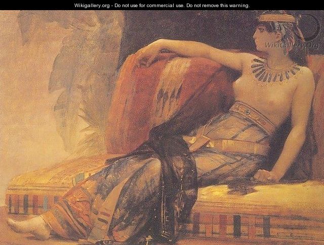 Cleopatra (69-30 BC), preparatory study for 