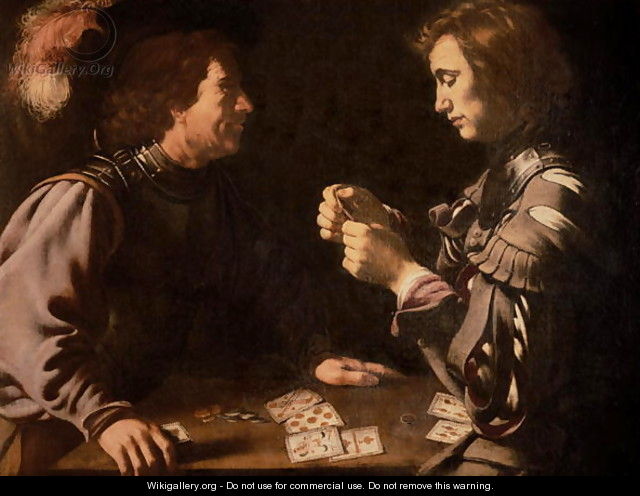 The Gamblers - Follower of Caravaggio, Michelangelo