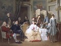 Abbe Prevost reading 'Manon Lescaut', 1856 - Joseph Caraud
