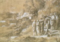 The Raising of Lazarus - Polidoro Da Caravaggio (Caldara)