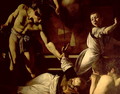 The Martyrdom of St. Matthew (detail) 1599-1600 - Caravaggio