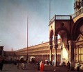 Piazza di San Marco, from the Piazetta, in Venice - (Giovanni Antonio Canal) Canaletto