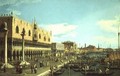 View along the Riva degli Schiavoni, c.1740-5 - (Giovanni Antonio Canal) Canaletto