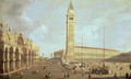 Towards St.Mark's - (Giovanni Antonio Canal) Canaletto