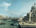 The Entrance to the Grand Canal, Venice - (Giovanni Antonio Canal) Canaletto
