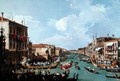 Regatta on the Grand Canal - (Giovanni Antonio Canal) Canaletto