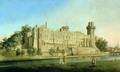 Warwick Castle - (Giovanni Antonio Canal) Canaletto