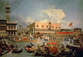 Return of the Bucintoro on Ascension Day - (Giovanni Antonio Canal) Canaletto