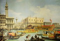 The Betrothal of the Venetian Doge to the Adriatic Sea, c.1739-30 - (Giovanni Antonio Canal) Canaletto