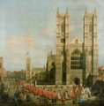 Procession of the Knights of the Bath - (Giovanni Antonio Canal) Canaletto