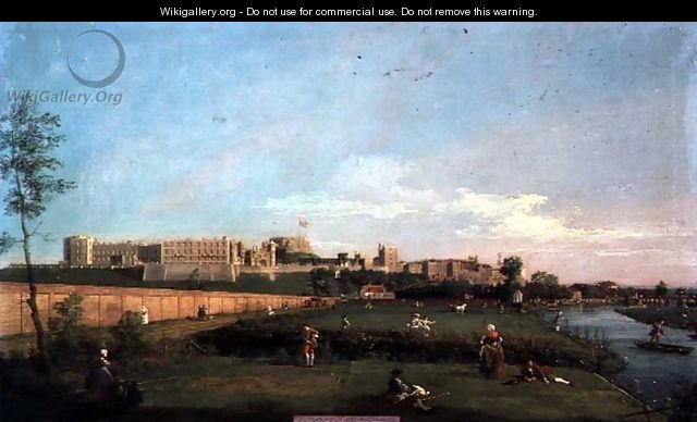 Windsor Castle - (Giovanni Antonio Canal) Canaletto
