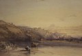 Banks of the River Saone, Lyon - William Callow