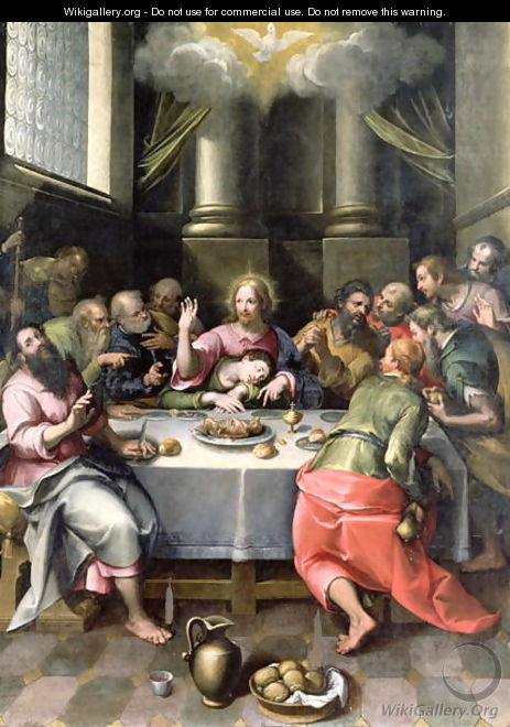 The Last Supper, 1611 - Claude Andrew Calthrop