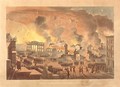 View of the Great Fire in New York, December 16th-17th 1835 - Nicolino Calyo